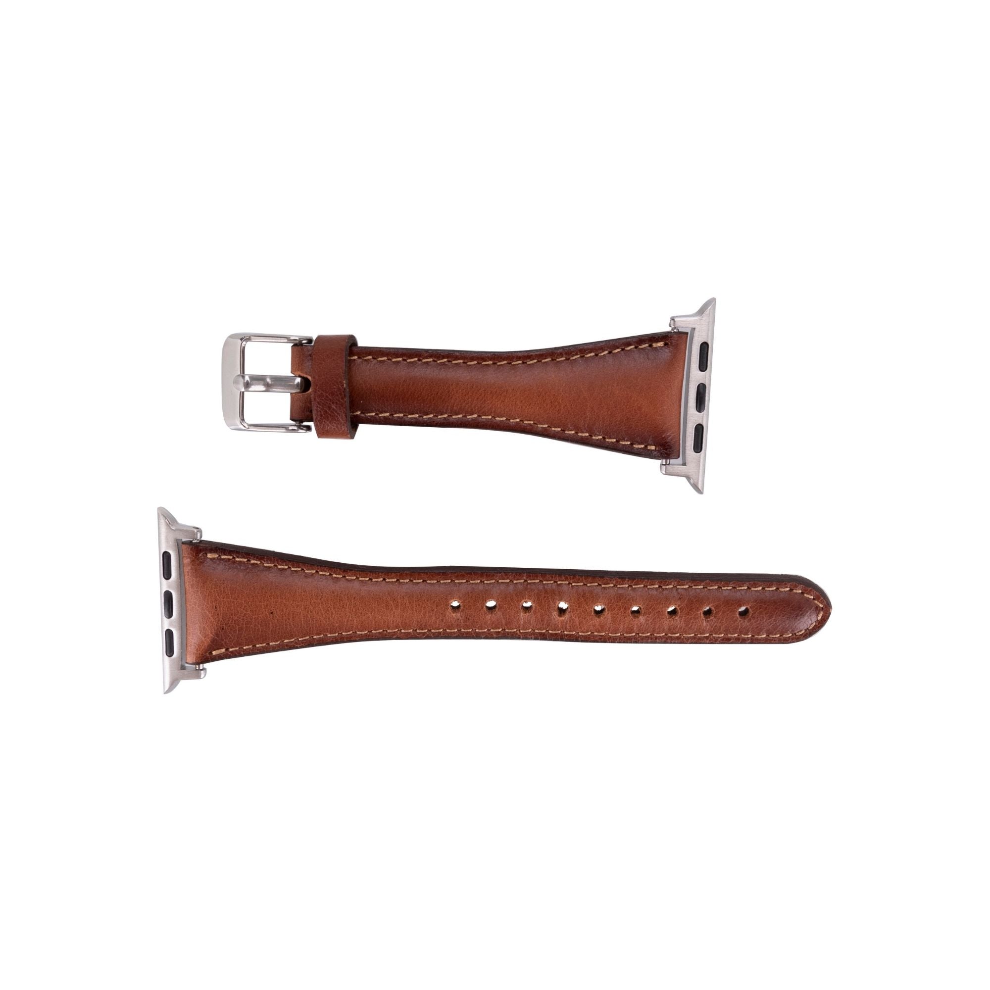 Evansville Slim Leather Bands for Apple Watch 9, Ultra 2 & SE